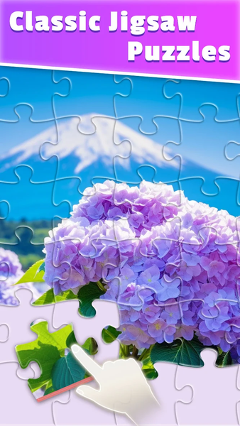 Jigsaw Puzzles Game HD - Gameplay image of android game