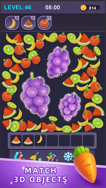 Match 3D - Gameplay image of android game