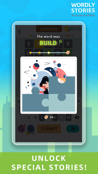 Wordly Stories: Word puzzle - Image screenshot of android app