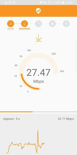 Mobile Network Quality Test - Image screenshot of android app