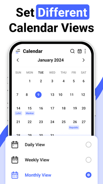 Calendar 2025 - Image screenshot of android app