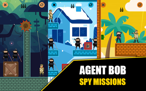 Agent Bob - spy missions - عکس برنامه موبایلی اندروید