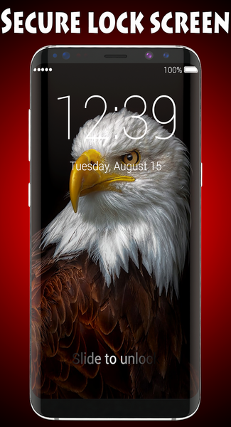 Eagle Lock Screen & Wallpapers - Image screenshot of android app