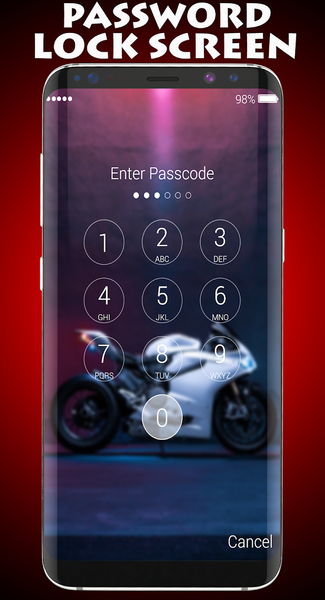 Motorcycle Wallpapers & Locker - Image screenshot of android app