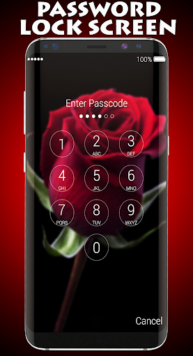 Rose Lock Screen & Wallpapers - Image screenshot of android app