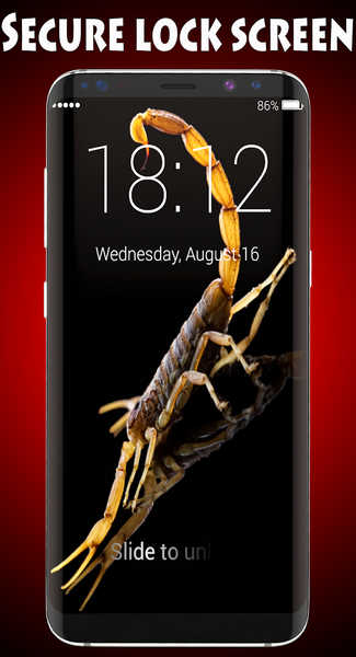 Scorpion Wallpapers & Locker - Image screenshot of android app