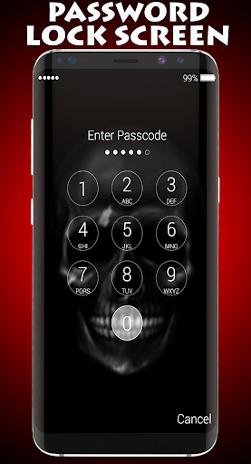 Skull Wallpapers Lock Screen - عکس برنامه موبایلی اندروید