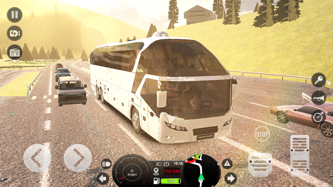Bus Driving Simulator - عکس بازی موبایلی اندروید