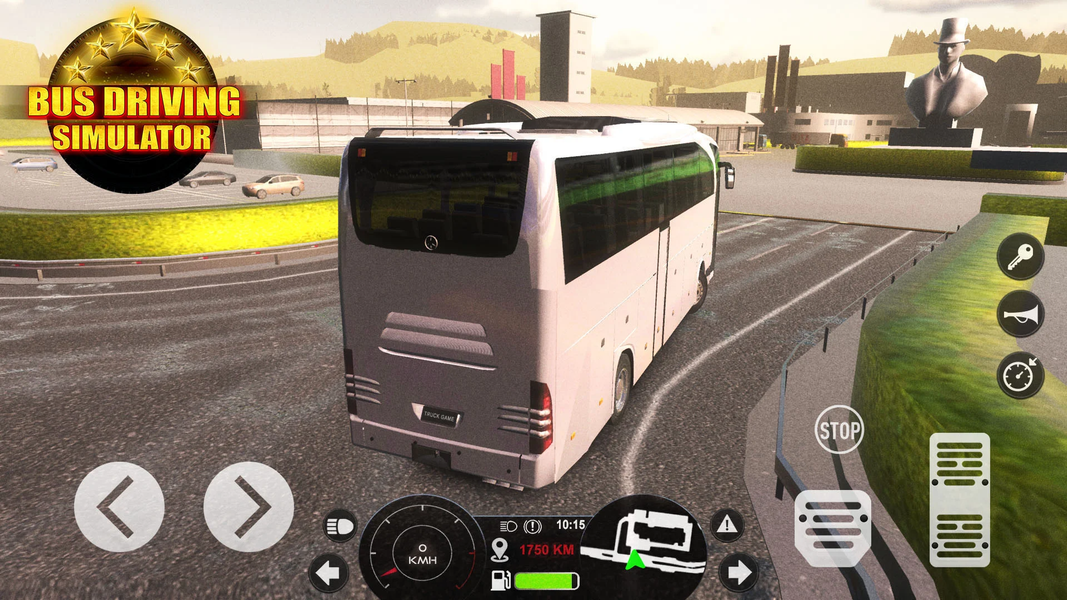 Bus Driving Simulator - Gameplay image of android game