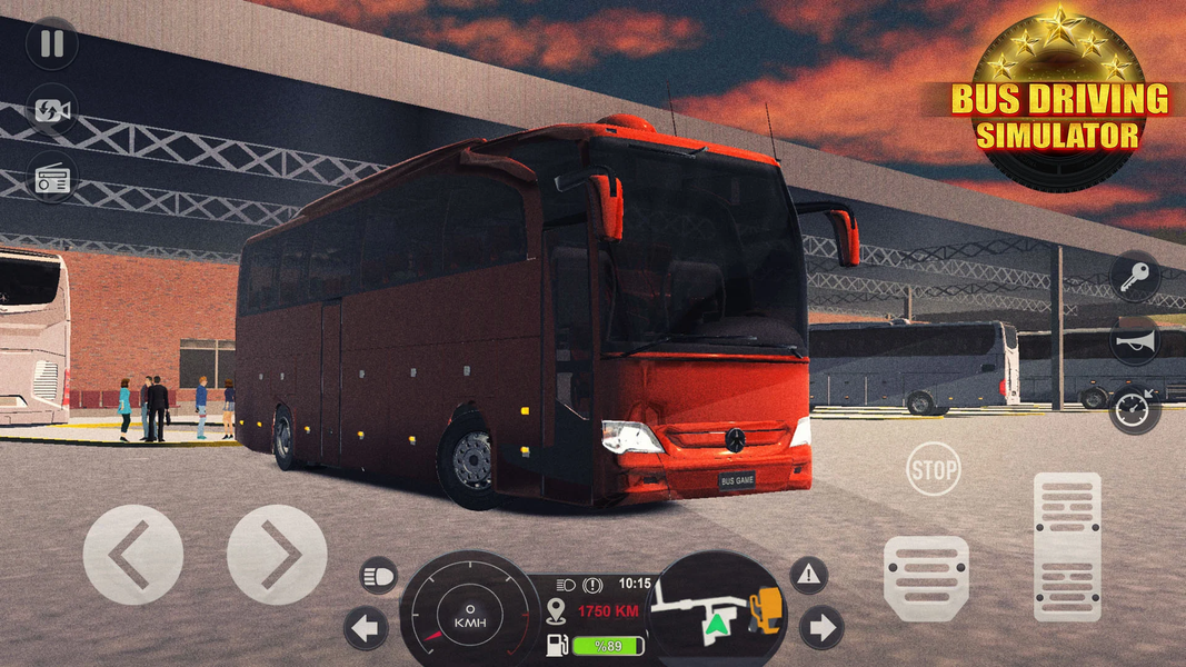 Bus Driving Simulator - عکس بازی موبایلی اندروید