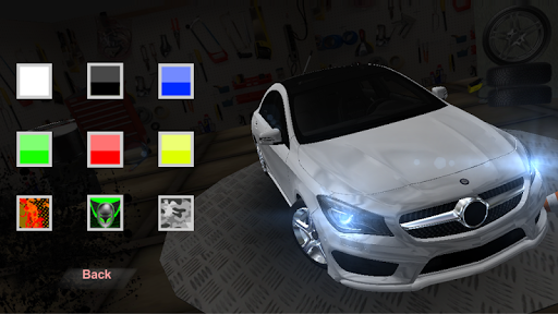 Benz CLA200 Driving Simulator - Gameplay image of android game