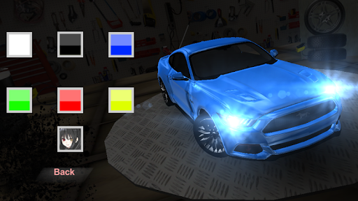 Mustang Driving Simulator - Gameplay image of android game