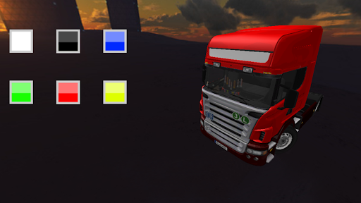 Truck Driving Simulator - Gameplay image of android game