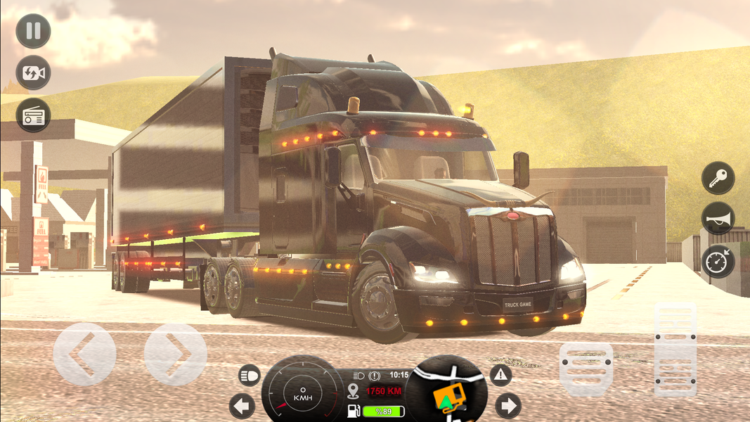 Truck Simulator Game - Gameplay image of android game
