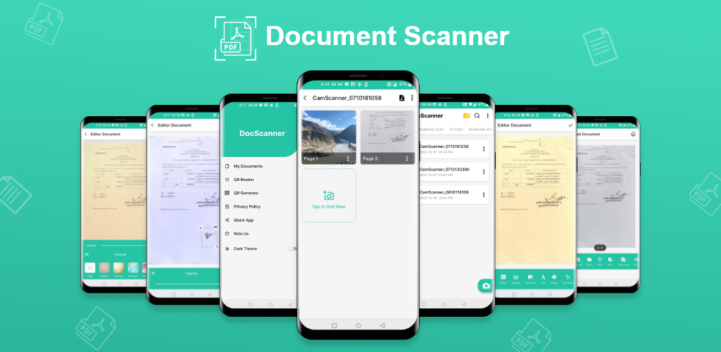 Document Scanner - Scan, Edit - عکس برنامه موبایلی اندروید