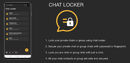 Chat Locker - Image screenshot of android app