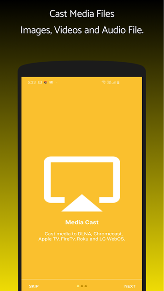 Media Cast to Chromecast,FireT - Image screenshot of android app