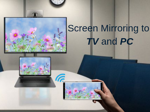 Screen Mirroring with TV/PC Mobile Screen to TV/PC - عکس برنامه موبایلی اندروید