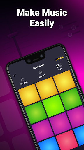 Drum Pad Machine – درام پد ماشین - عکس برنامه موبایلی اندروید