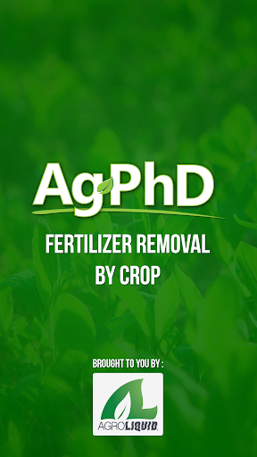 Fertilizer Removal By Crop - Image screenshot of android app