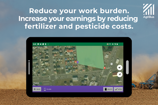 AgriBus: GPS farming navigator - Image screenshot of android app
