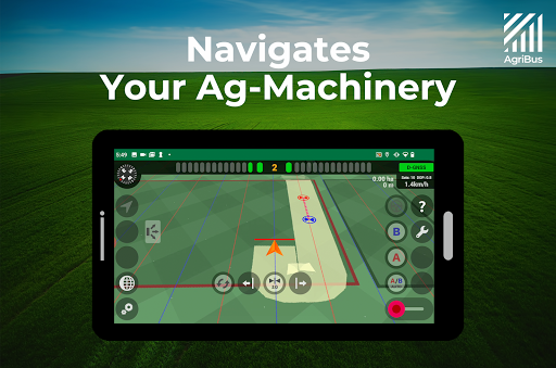 AgriBus: GPS farming navigator - Image screenshot of android app