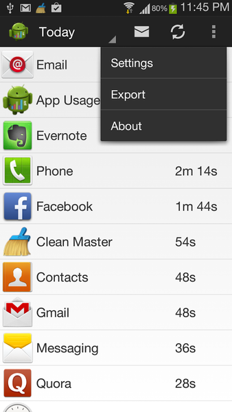 App Usage Tracker - Image screenshot of android app