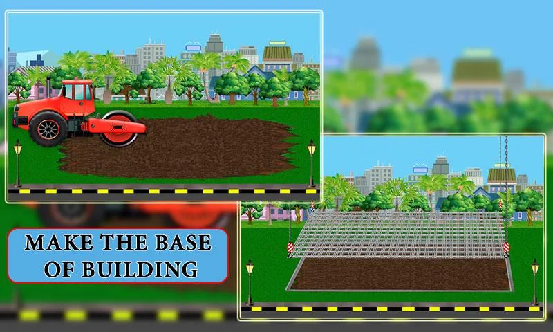 Bank Construction Repair Game - Gameplay image of android game