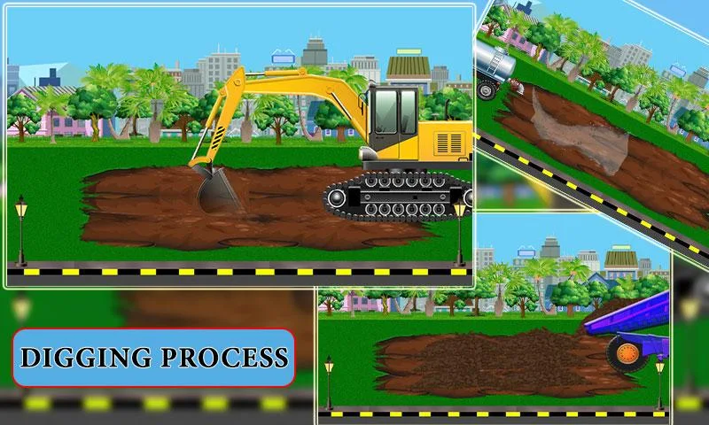 Bank Construction Repair Game - Gameplay image of android game