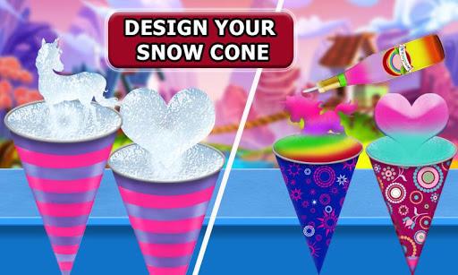 Ice Cream Snow Cone Maker Game - عکس بازی موبایلی اندروید