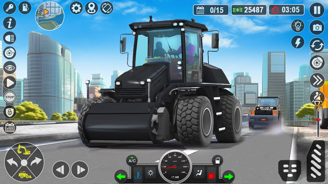 Offroad Construction Game ۳D - عکس بازی موبایلی اندروید