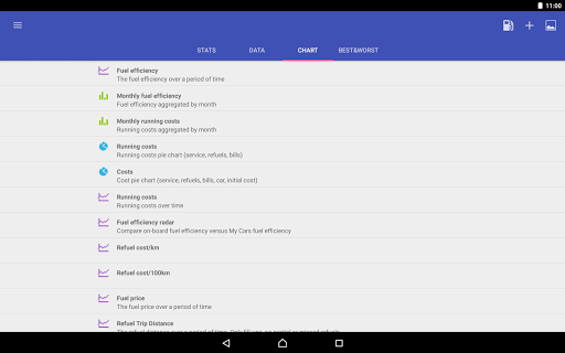 My Cars (Fuel logger++) - Image screenshot of android app