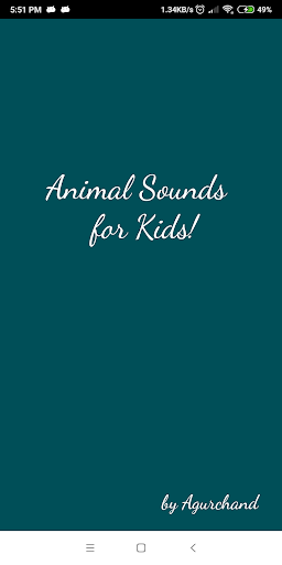 Animal Sounds for Kids - Image screenshot of android app