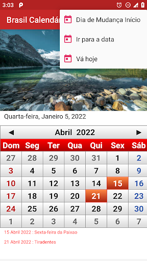 Brasil Calendário 2025 - Image screenshot of android app