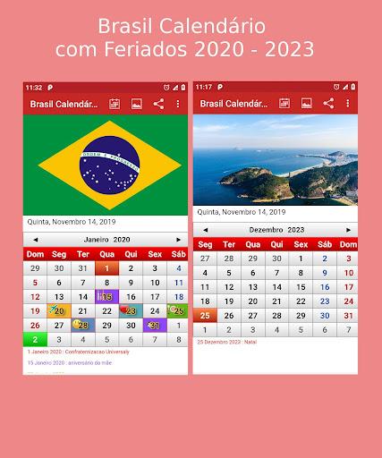 Brasil Calendário 2025 - Image screenshot of android app
