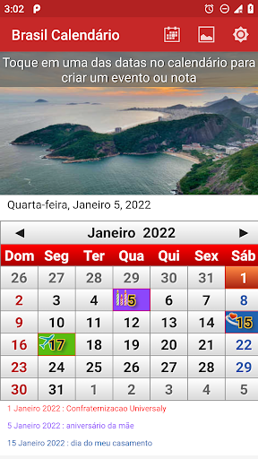 Brasil Calendário 2024 - Image screenshot of android app