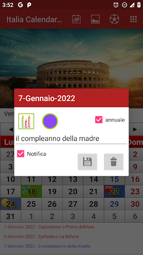 Italia Calendario 2024 - Image screenshot of android app