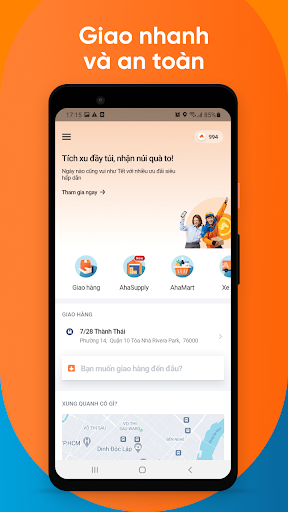 Ahamove: Chuyên gia giao hàng - Image screenshot of android app