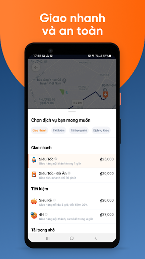 Ahamove: Chuyên gia giao hàng - Image screenshot of android app