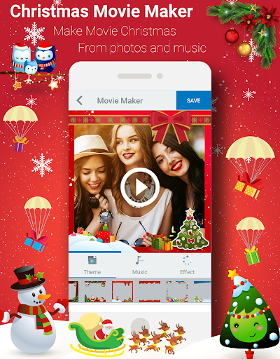 Christmas Movie Maker - عکس برنامه موبایلی اندروید