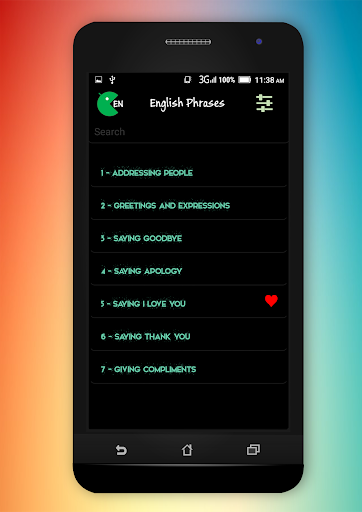 English Phrases In Use - عکس برنامه موبایلی اندروید