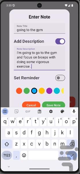 My Reminder - Image screenshot of android app