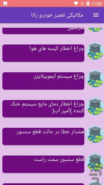 مکانیکی تعمیر خودرو رانا - عکس برنامه موبایلی اندروید