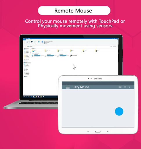 Lazy Mouse 💻- PC Remote & Remote Mouse - Image screenshot of android app