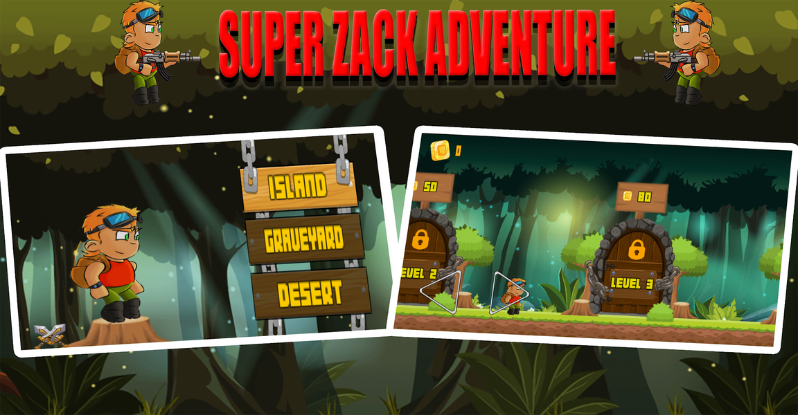 Super Zack Adventures - Gameplay image of android game