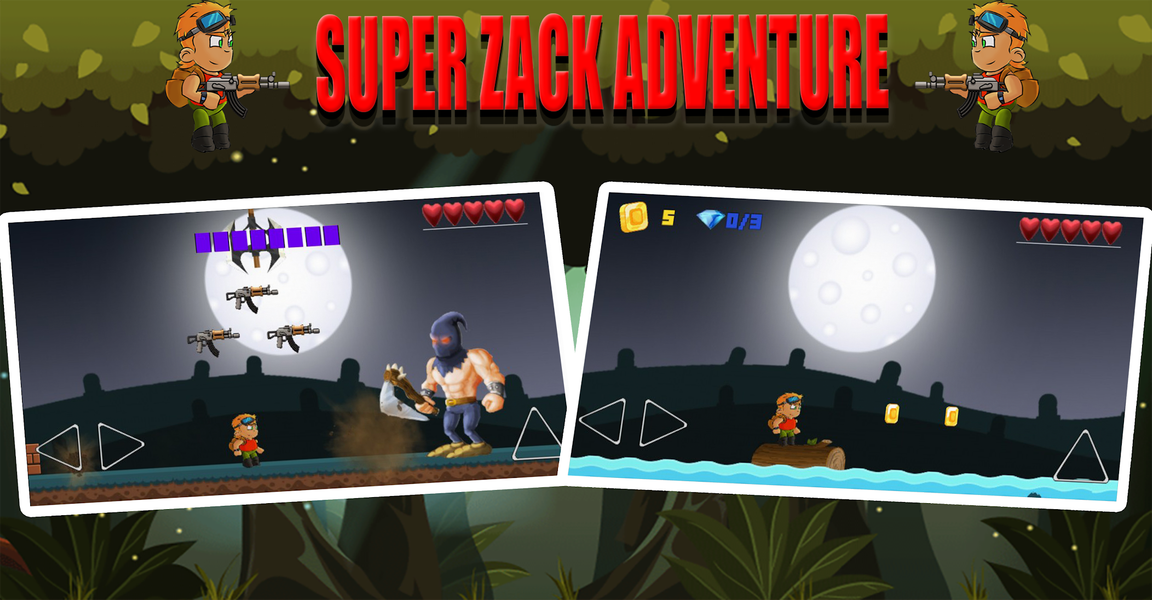 Super Zack Adventures - Gameplay image of android game
