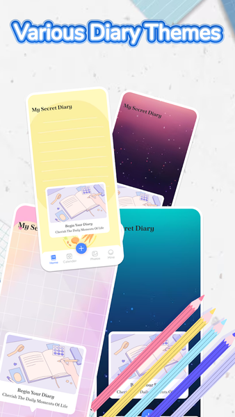 Journal Diary - Daily Notebook - عکس برنامه موبایلی اندروید