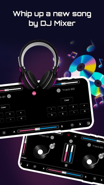 DJ Sound Mixer - DJ Music - عکس برنامه موبایلی اندروید