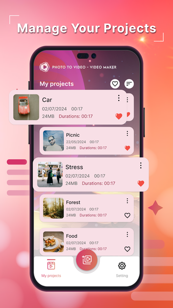 Photo and Music Video Maker - عکس برنامه موبایلی اندروید