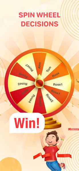 Spin wheel: Finger picker - Image screenshot of android app